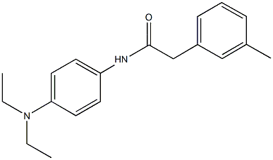 923555-41-3 N-[4-(diethylamino)phenyl]-2-(3-methylphenyl)acetamide