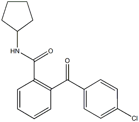 923555-71-9 2-(4-chlorobenzoyl)-N-cyclopentylbenzamide