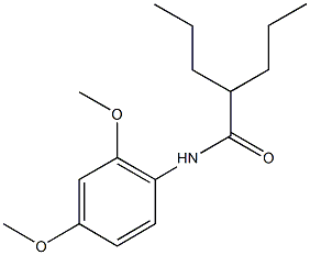 N-(2,4-dimethoxyphenyl)-2-propylpentanamide,923556-77-8,结构式