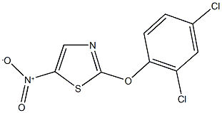 2-(2,4-dichlorophenoxy)-5-nitro-1,3-thiazole Structure