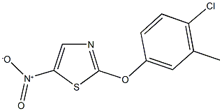 923557-79-3 2-(4-chloro-3-methylphenoxy)-5-nitro-1,3-thiazole