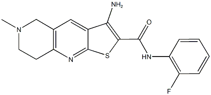 923559-75-5 3-amino-N-(2-fluorophenyl)-6-methyl-5,6,7,8-tetrahydrothieno[2,3-b][1,6]naphthyridine-2-carboxamide