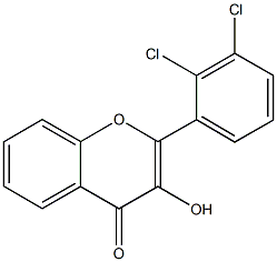 2-(2,3-dichlorophenyl)-3-hydroxy-4H-chromen-4-one Structure