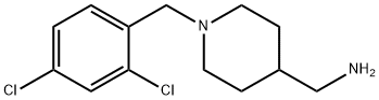 N-(2,4-dichlorobenzyl)-N-(4-piperidinylmethyl)amine Struktur