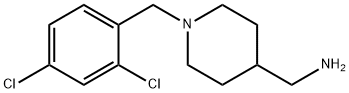 N-(2,4-dichlorobenzyl)-N-(4-piperidinylmethyl)amine 结构式