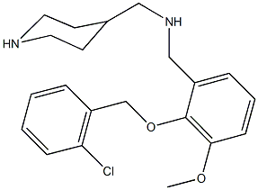 924866-20-6 N-{2-[(2-chlorobenzyl)oxy]-3-methoxybenzyl}-N-(4-piperidinylmethyl)amine