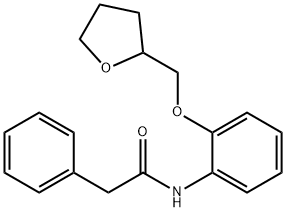2-phenyl-N-[2-(tetrahydro-2-furanylmethoxy)phenyl]acetamide,925110-33-4,结构式