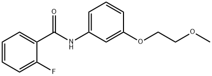 925161-69-9 2-fluoro-N-[3-(2-methoxyethoxy)phenyl]benzamide