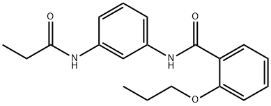 N-[3-(propionylamino)phenyl]-2-propoxybenzamide|