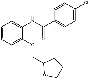 925189-05-5 4-chloro-N-[2-(tetrahydro-2-furanylmethoxy)phenyl]benzamide