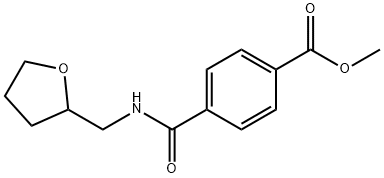 methyl 4-{[(tetrahydro-2-furanylmethyl)amino]carbonyl}benzoate,925604-12-2,结构式