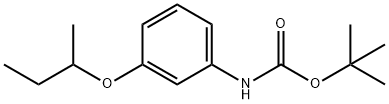 tert-butyl 3-(sec-butoxy)phenylcarbamate,925642-35-9,结构式