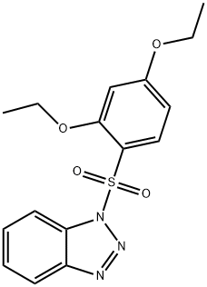 927636-56-4 1-[(2,4-diethoxyphenyl)sulfonyl]-1H-1,2,3-benzotriazole