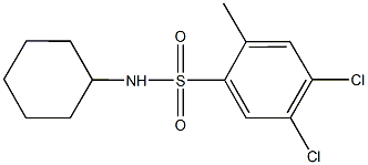 927637-00-1 4,5-dichloro-N-cyclohexyl-2-methylbenzenesulfonamide