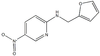 2-[(2-furylmethyl)amino]-5-nitropyridine 化学構造式