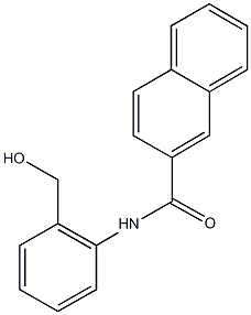 N-[2-(hydroxymethyl)phenyl]-2-naphthamide,927639-32-5,结构式
