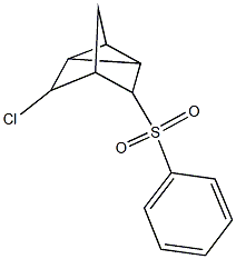 5-chlorotricyclo[2.2.1.0~2,6~]hept-3-yl phenyl sulfone,92849-69-9,结构式