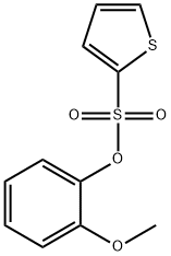 2-methoxyphenyl 2-thiophenesulfonate Struktur