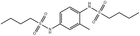 N-{4-[(butylsulfonyl)amino]-2-methylphenyl}-1-butanesulfonamide Structure