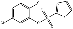 2,5-dichlorophenyl 2-thiophenesulfonate Struktur