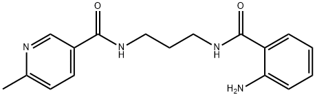 N-{3-[(2-aminobenzoyl)amino]propyl}-6-methylnicotinamide|