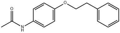 N-[4-(2-phenylethoxy)phenyl]acetamide Structure