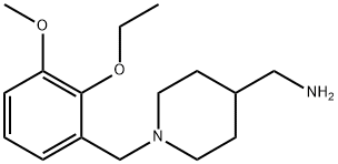 N-(2-ethoxy-3-methoxybenzyl)-N-(4-piperidinylmethyl)amine 结构式