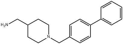 [1,1'-biphenyl]-4-yl-N-(4-piperidinylmethyl)methanamine Structure