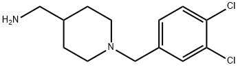 N-(3,4-dichlorobenzyl)-N-(4-piperidinylmethyl)amine Structure