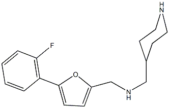 931375-97-2 N-{[5-(2-fluorophenyl)-2-furyl]methyl}-N-(4-piperidinylmethyl)amine