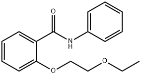 2-(2-ethoxyethoxy)-N-phenylbenzamide 化学構造式