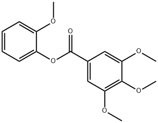 93653-08-8 2-methoxyphenyl 3,4,5-trimethoxybenzoate