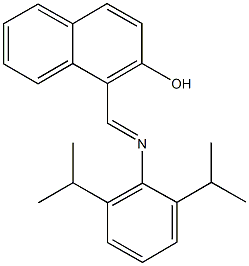 1-{[(2,6-diisopropylphenyl)imino]methyl}-2-naphthol|