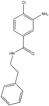 3-amino-4-chloro-N-(2-phenylethyl)benzamide|