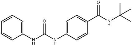 4-[(anilinocarbonyl)amino]-N-(tert-butyl)benzamide|