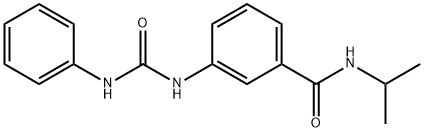 3-[(anilinocarbonyl)amino]-N-isopropylbenzamide 结构式
