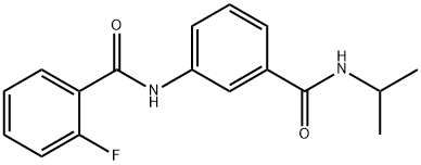 940495-54-5 2-fluoro-N-{3-[(isopropylamino)carbonyl]phenyl}benzamide