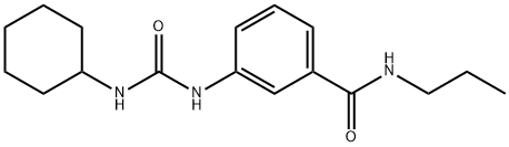 3-{[(cyclohexylamino)carbonyl]amino}-N-propylbenzamide|