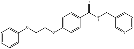 4-(2-phenoxyethoxy)-N-(3-pyridinylmethyl)benzamide|