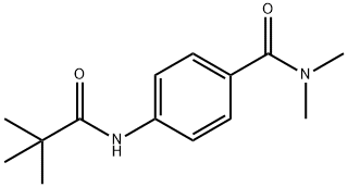 941447-90-1 4-[(2,2-dimethylpropanoyl)amino]-N,N-dimethylbenzamide