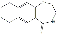 3,4,7,8,9,10-hexahydronaphtho[2,3-f][1,4]oxazepin-5(2H)-one,944769-33-9,结构式