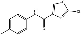 2-chloro-N-(4-methylphenyl)-1,3-thiazole-4-carboxamide,944770-59-6,结构式