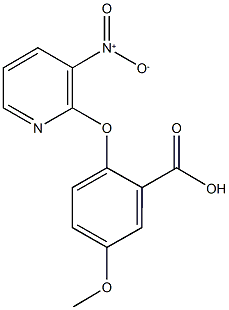 944773-82-4 2-({3-nitro-2-pyridinyl}oxy)-5-methoxybenzoic acid