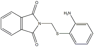 2-{[(2-aminophenyl)sulfanyl]methyl}-1H-isoindole-1,3(2H)-dione Structure