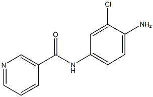 N-(4-amino-3-chlorophenyl)nicotinamide Struktur