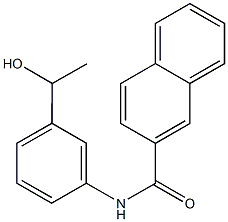 944775-18-2 N-[3-(1-hydroxyethyl)phenyl]-2-naphthamide