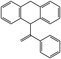 9-(1-phenylvinyl)-9,10-dihydroanthracene 化学構造式