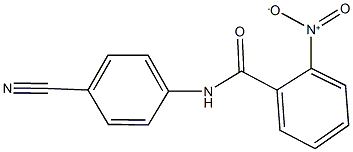 N-(4-cyanophenyl)-2-nitrobenzamide Structure