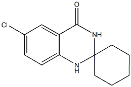 6'-chloro-2',3'-dihydrospiro[cyclohexane-1,2'-quinazoline]-4'(1'H)-one Structure