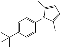 1-(4-tert-butylphenyl)-2,5-dimethyl-1H-pyrrole,95337-71-6,结构式